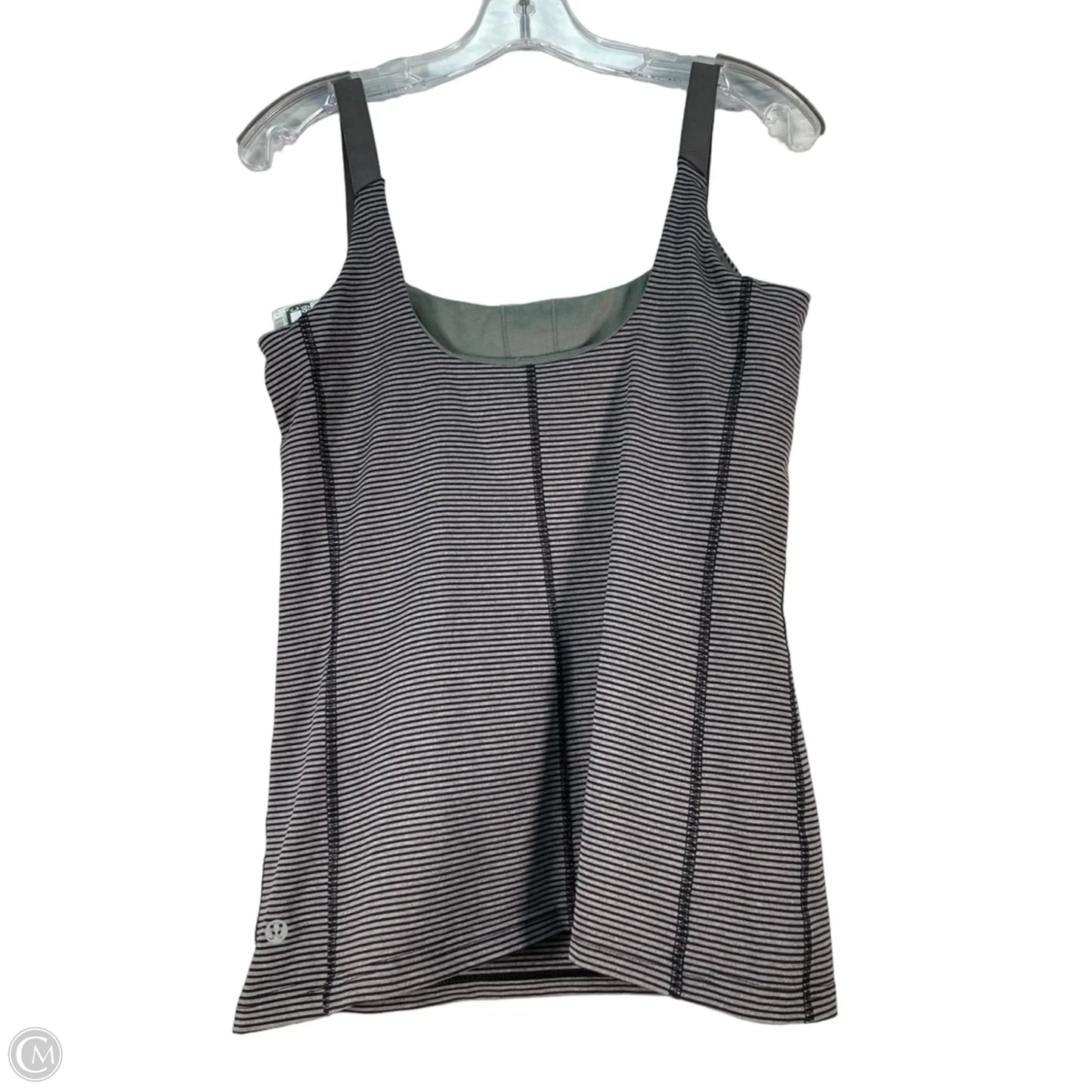 Athletic Tank Top By Lululemon In Grey, Size: 6