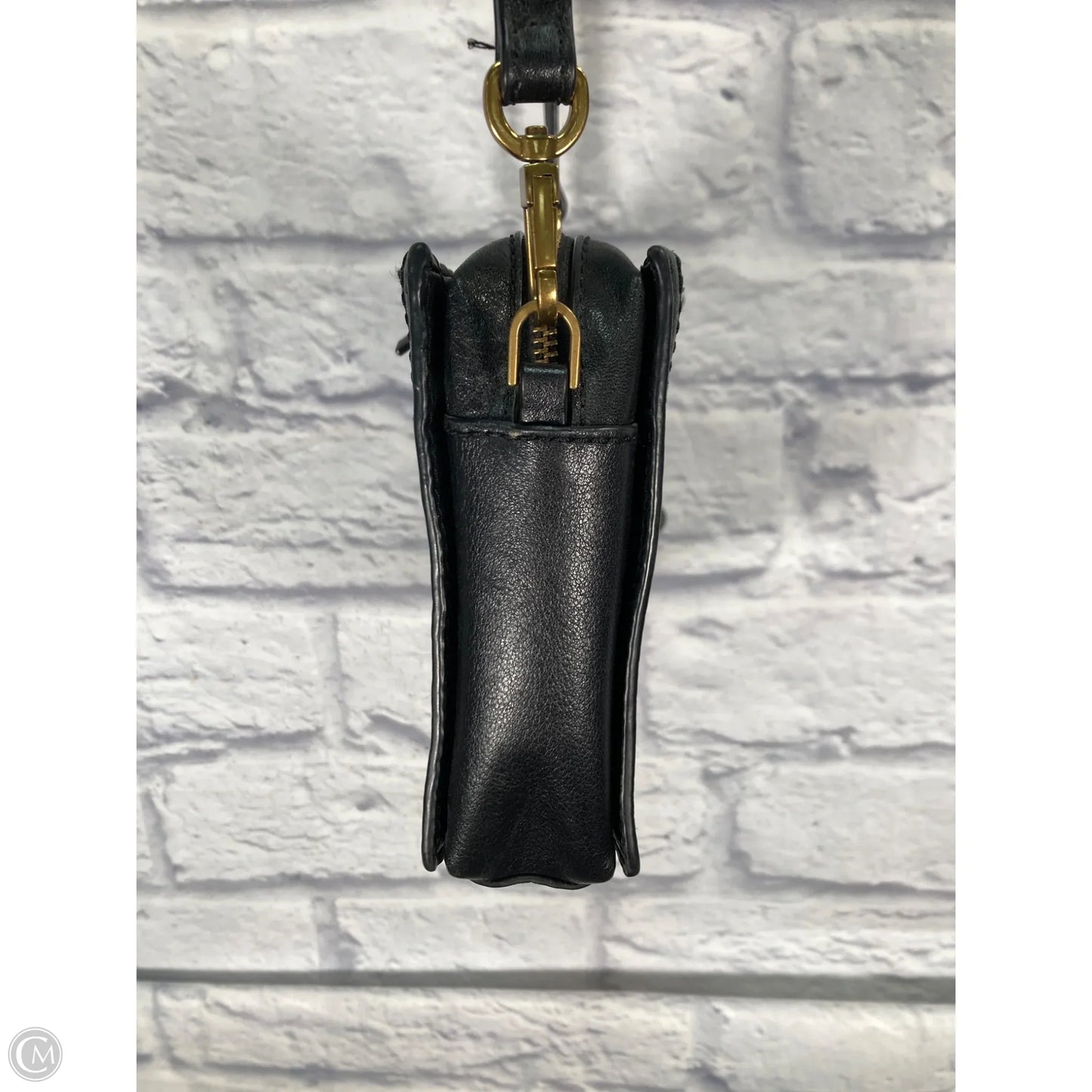 Crossbody Leather By Fossil, Size: Small