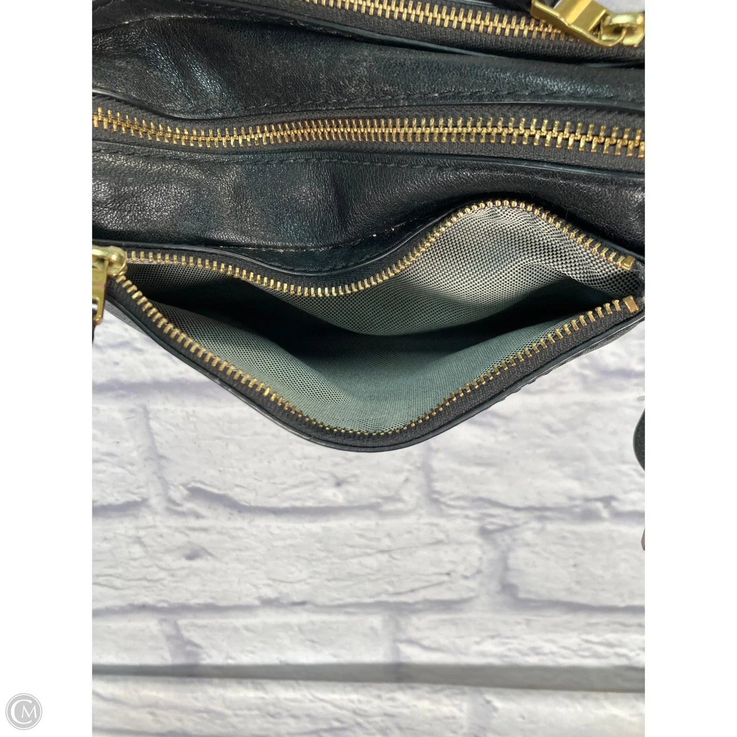 Crossbody Leather By Fossil, Size: Small