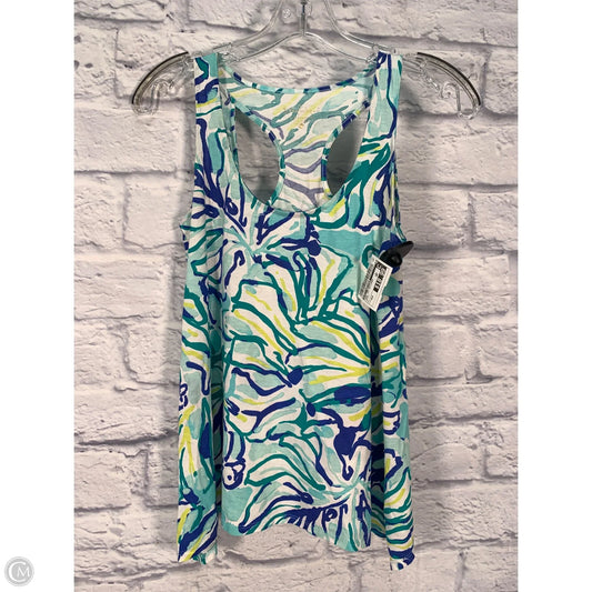 Tank Top Designer By Lilly Pulitzer In Green, Size: Xxs