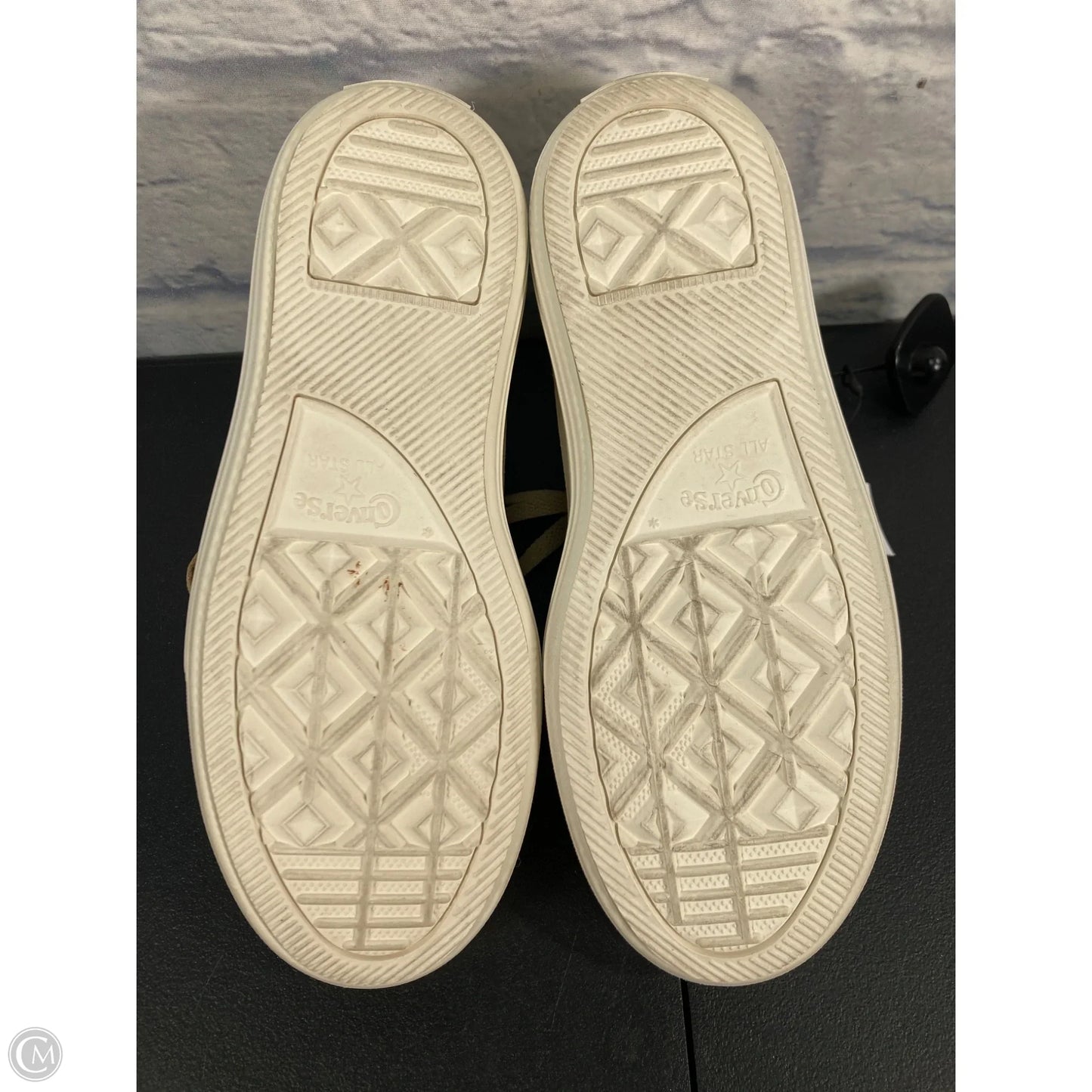 Shoes Sneakers Platform By Converse In Tan, Size: 8
