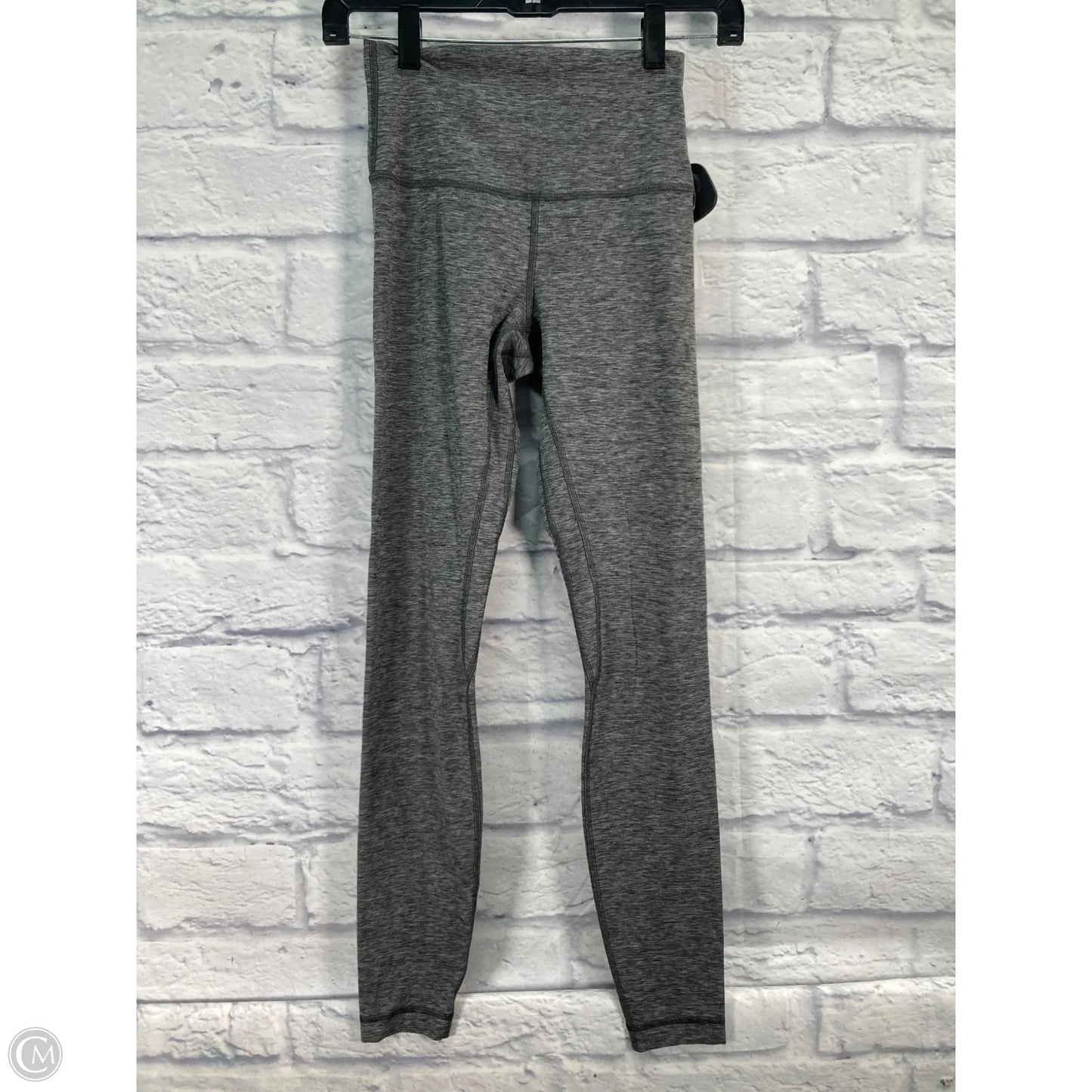 Athletic Leggings By Lululemon In Grey, Size: 4