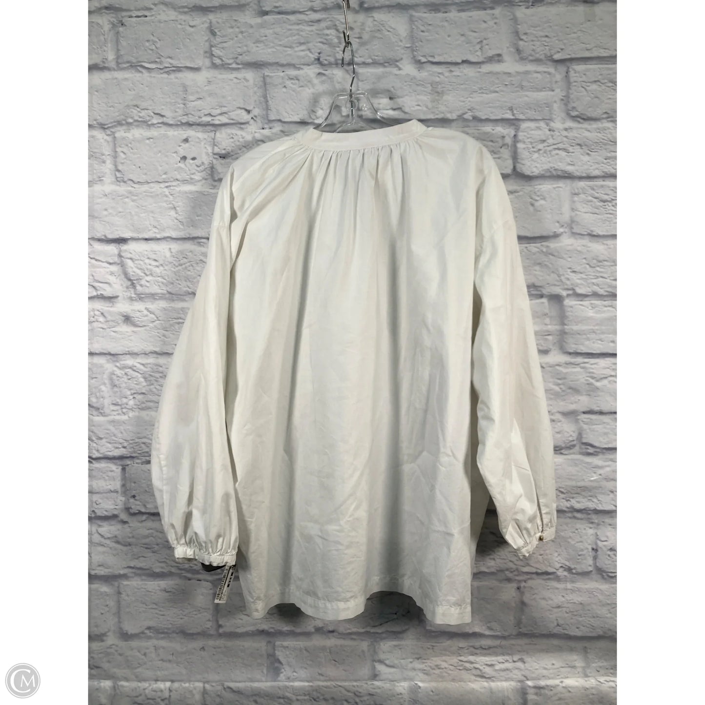 Top Long Sleeve By Free People In White, Size: M