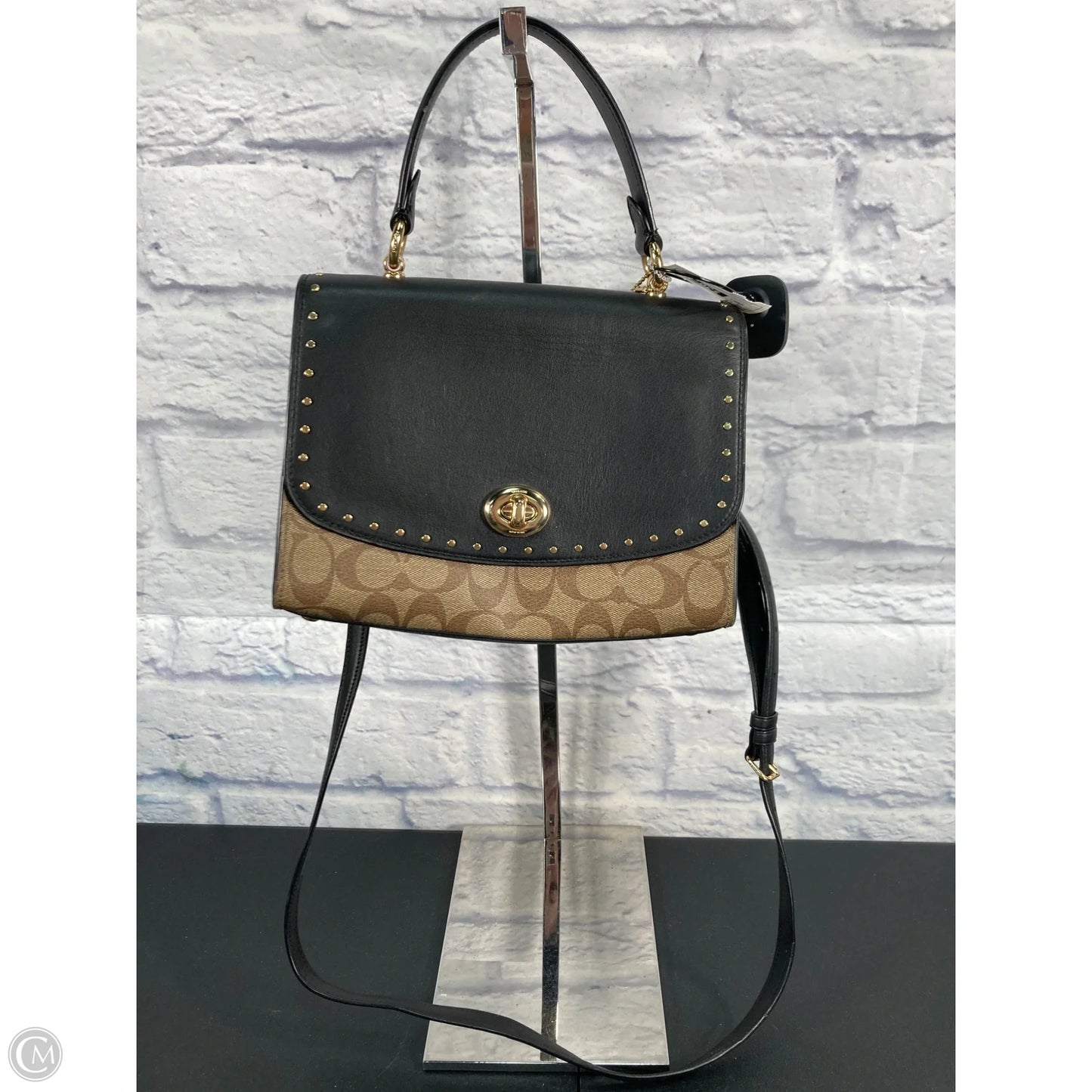 Crossbody Designer By Coach, Size: Small