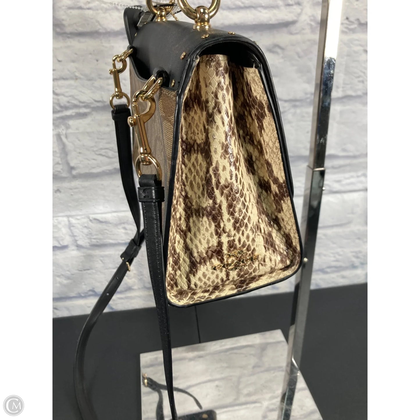 Crossbody Designer By Coach, Size: Small