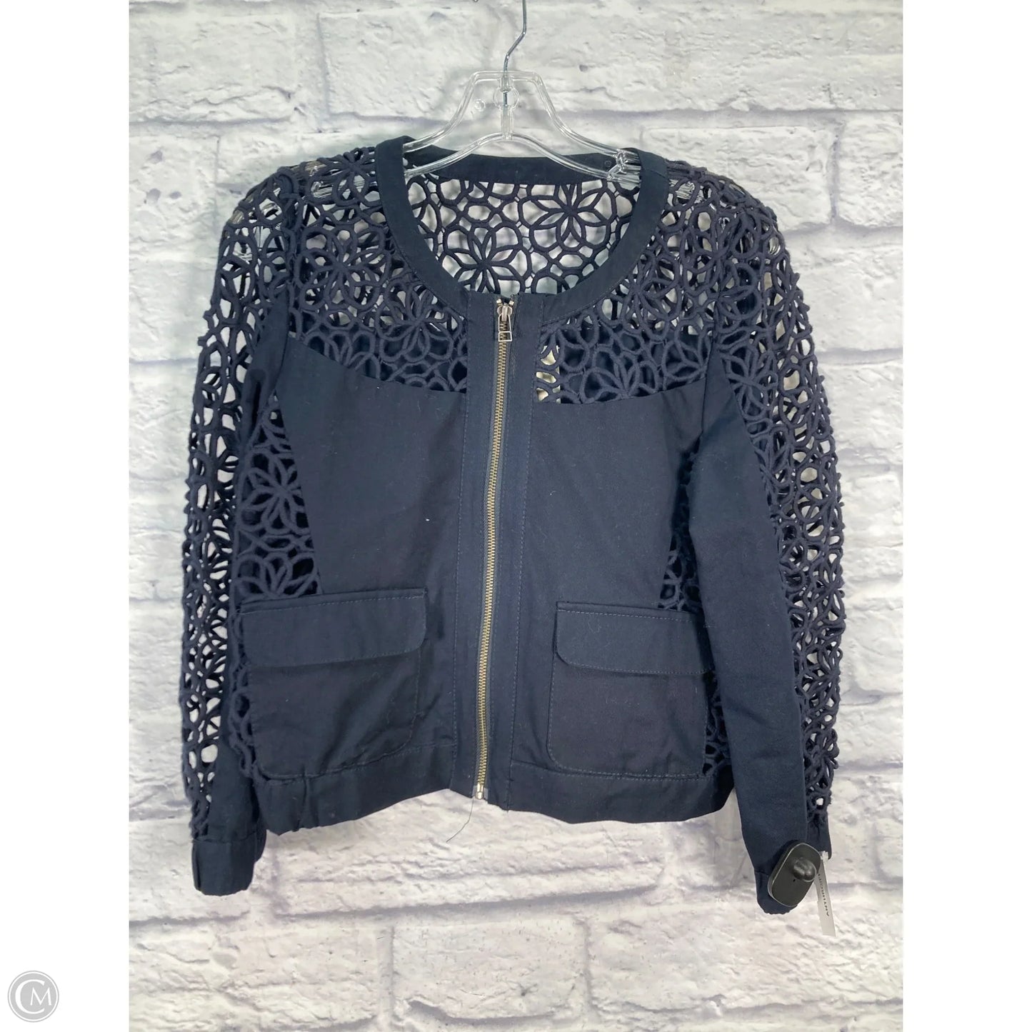 Jacket Other By Elevenses In Navy, Size: S