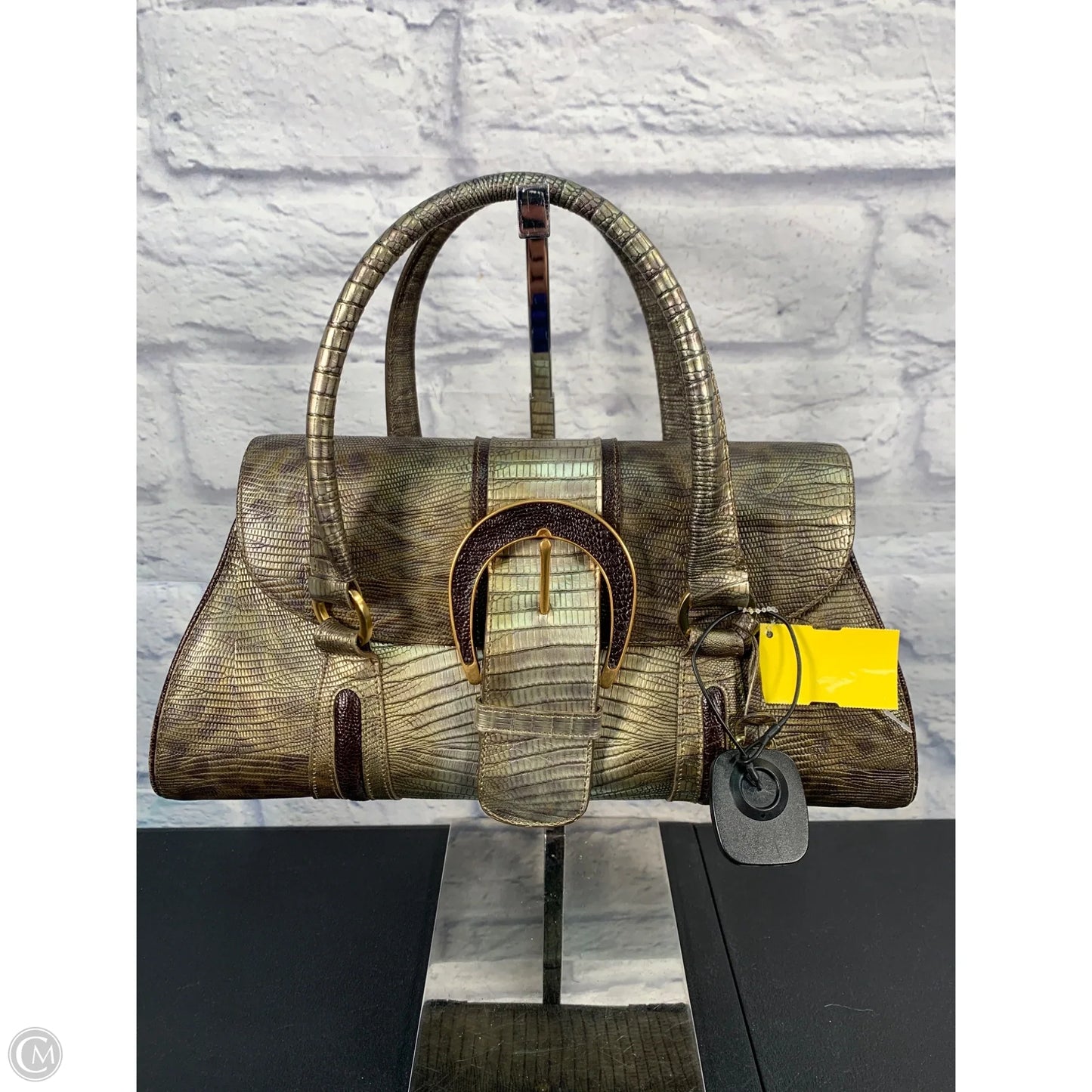Handbag Designer By Brahmin, Size: Medium