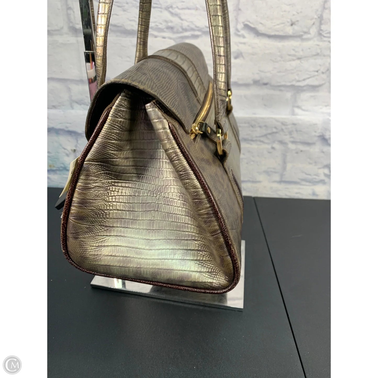 Handbag Designer By Brahmin, Size: Medium