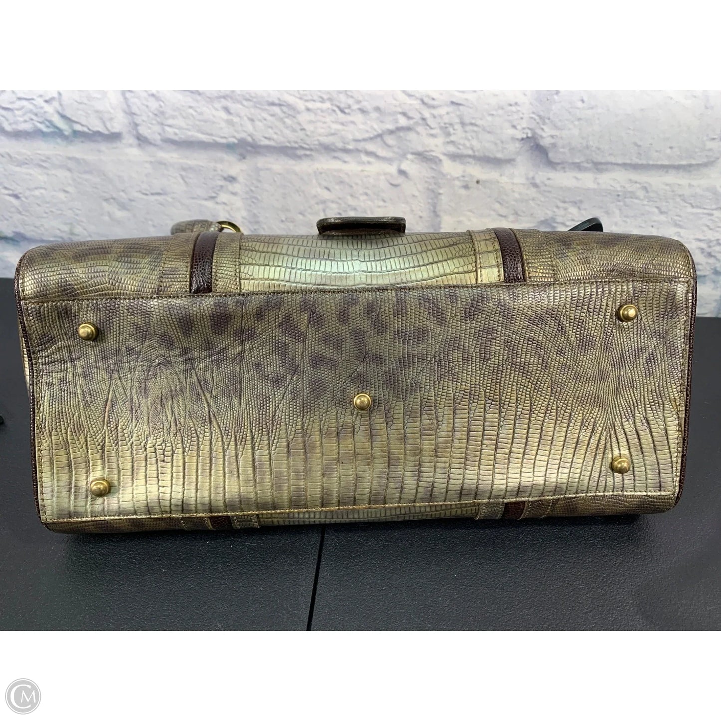 Handbag Designer By Brahmin, Size: Medium