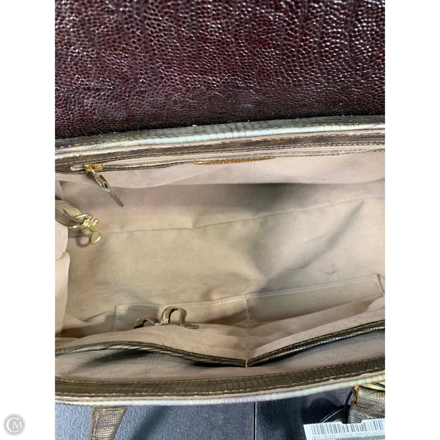 Handbag Designer By Brahmin, Size: Medium