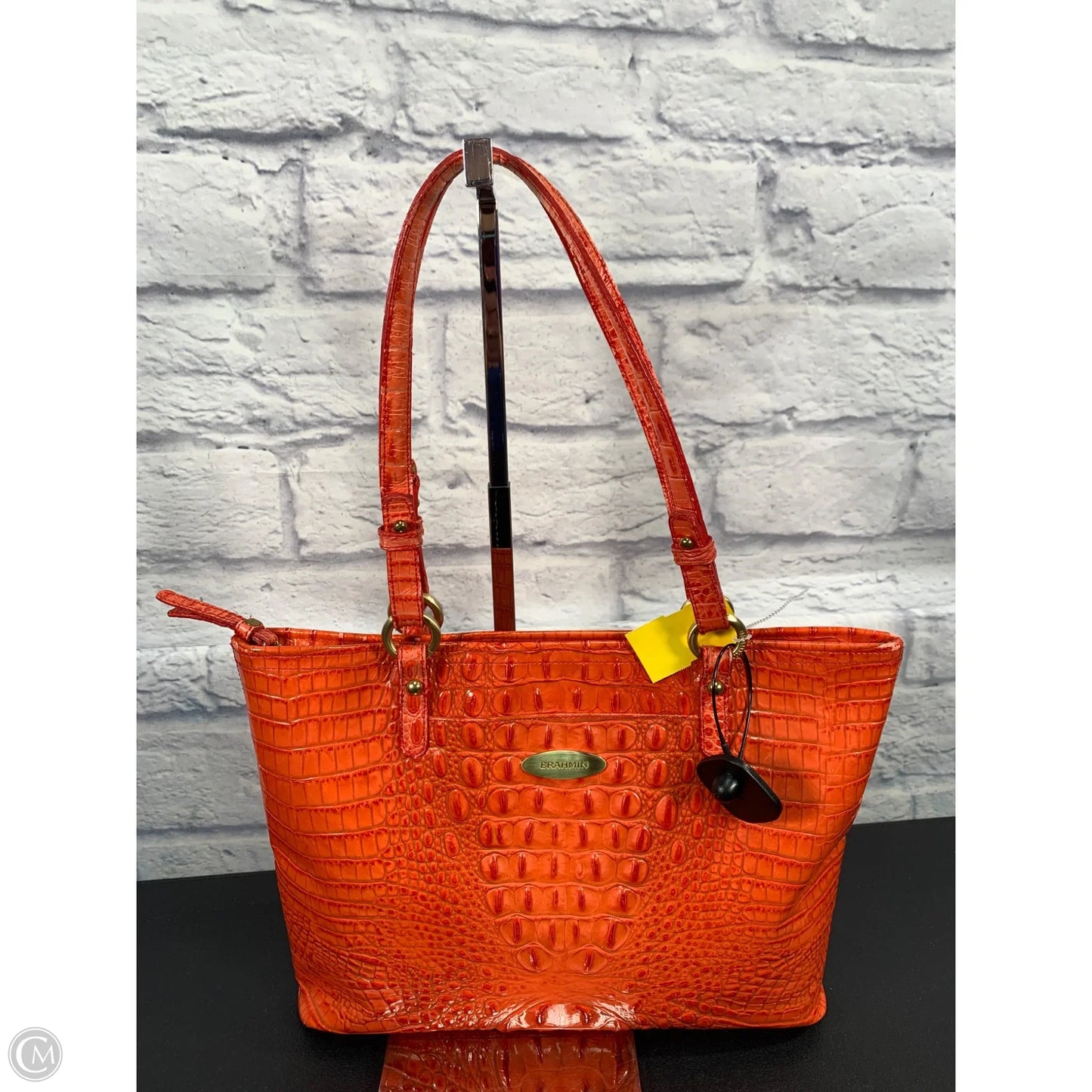 Handbag Designer By Brahmin, Size: Large