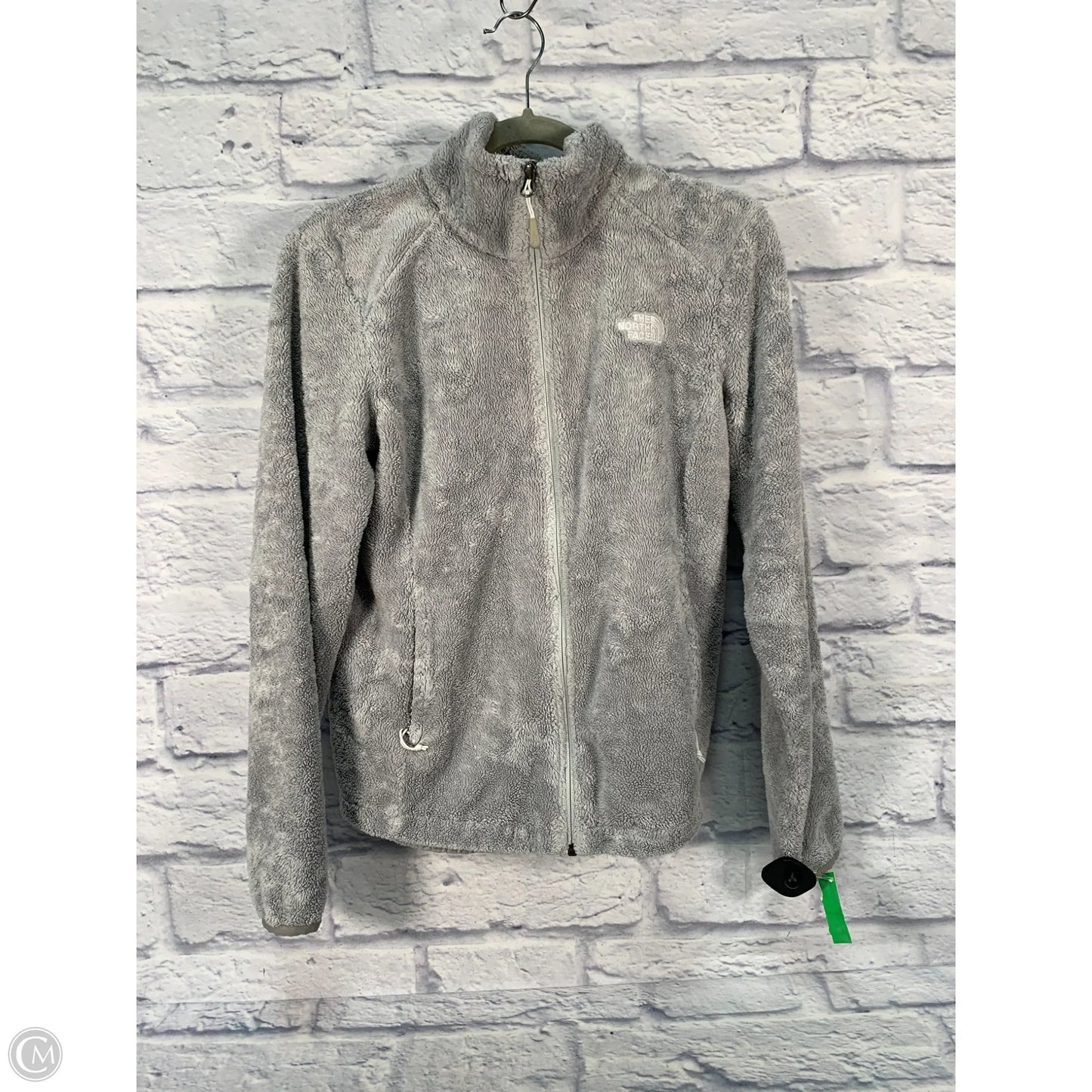 Athletic Jacket By The North Face In Grey, Size: S