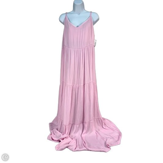 Dress Casual Maxi By Soma In Pink, Size: Xxl