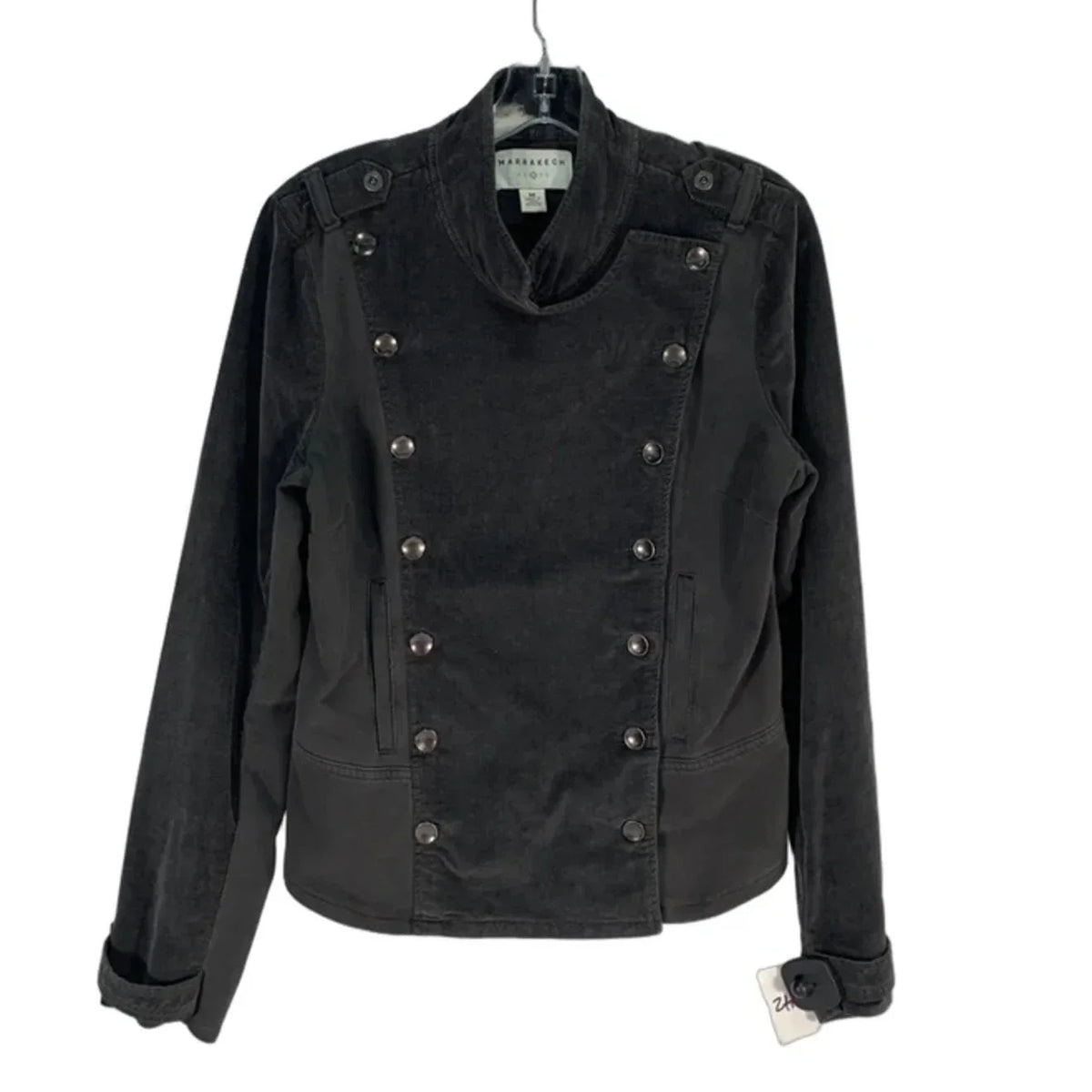 Jacket Denim By Marrakech In Grey, Size: M