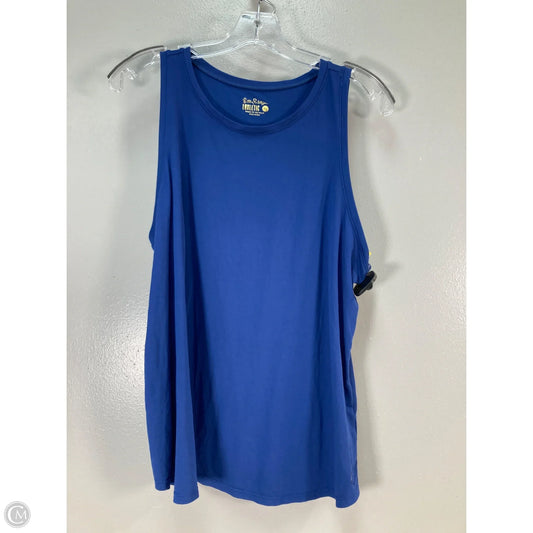 Top Sleeveless Designer By Lilly Pulitzer In Navy, Size: Xl