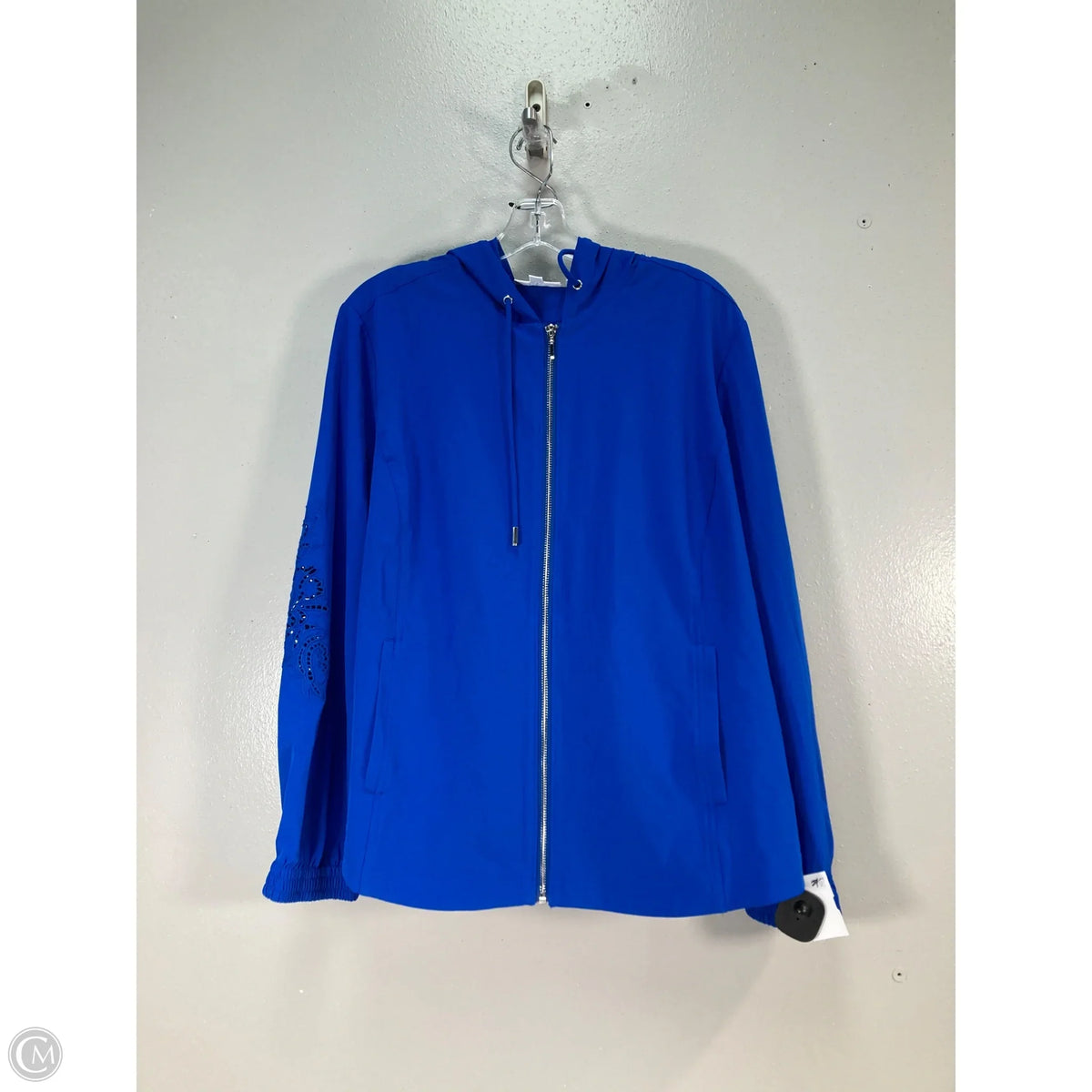Jacket Other By Chicos In Blue, Size: Xl