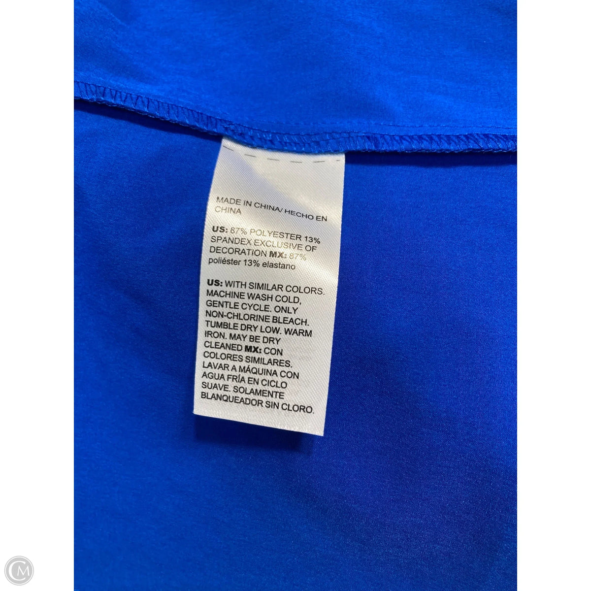Jacket Other By Chicos In Blue, Size: Xl
