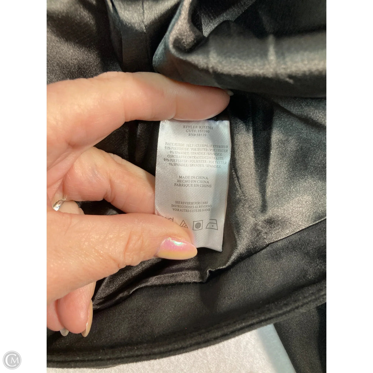 Jacket Moto By Kut In Black, Size: M