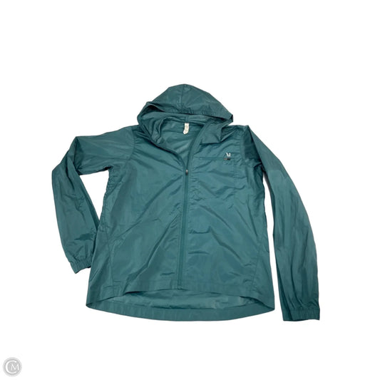 Jacket Windbreaker By Vuori In Green, Size: S