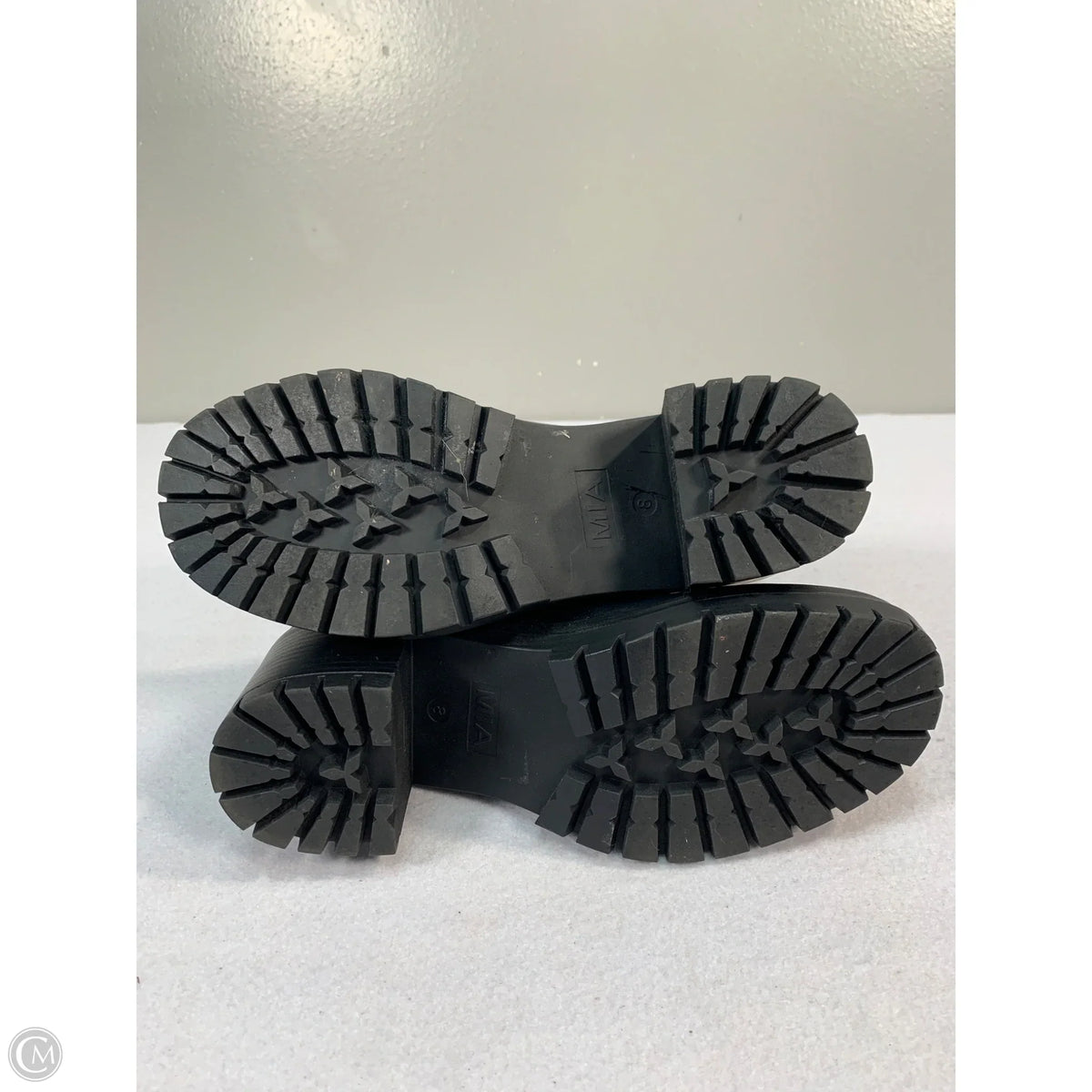 Boots Combat By Mia In Black, Size: 8