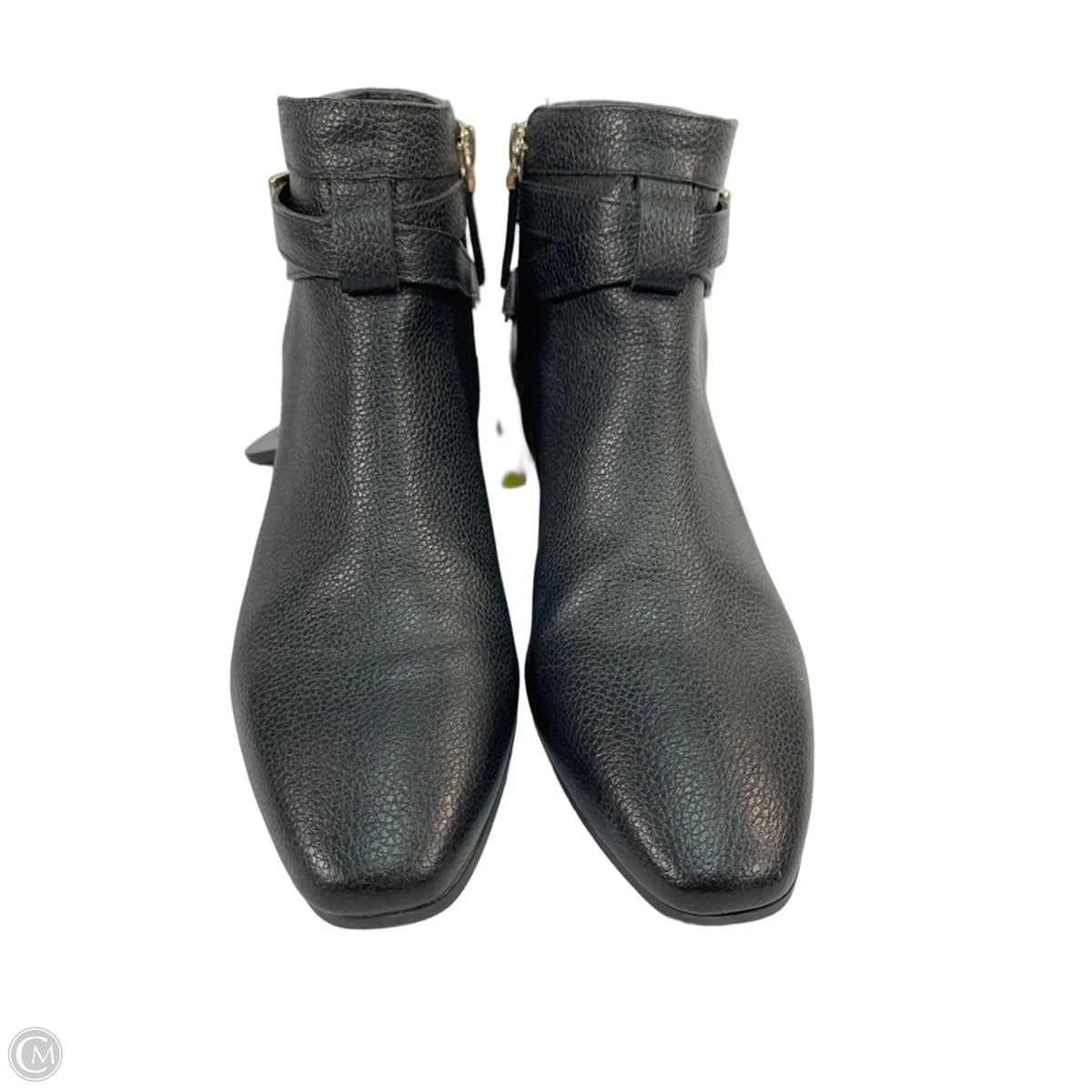 Boots Ankle Heels By Talbots In Black, Size: 8.5
