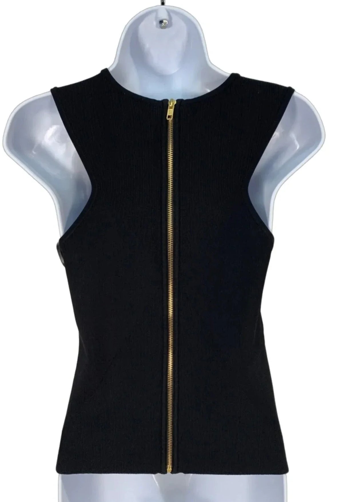 Top Sleeveless Designer By Milly In Black, Size: S