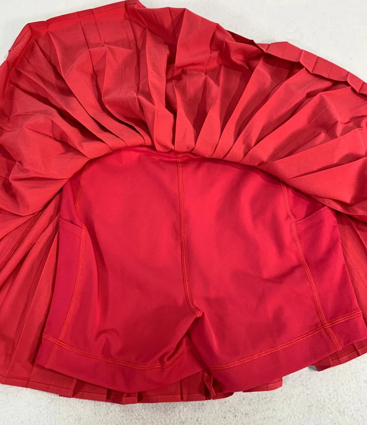 Athletic Skort By Lululemon In Pink, Size: 4