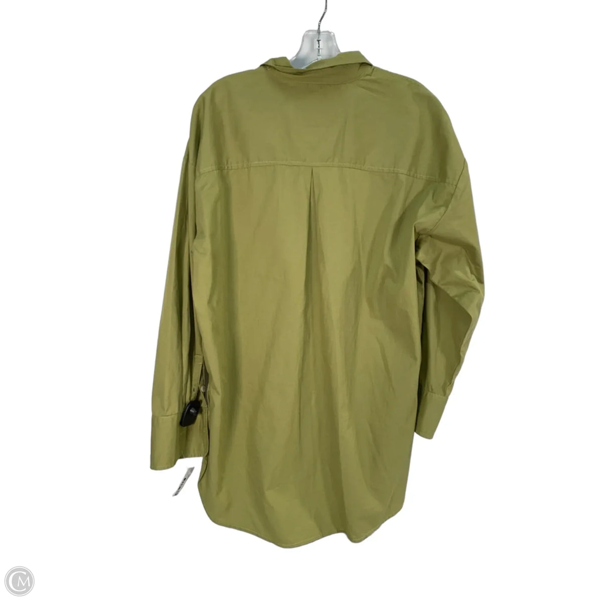 Top 3/4 Sleeve By Maeve In Chartreuse, Size: M