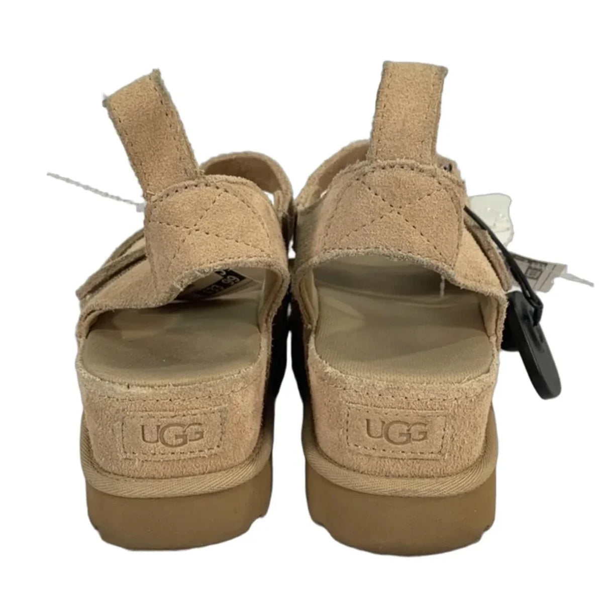 Sandals Designer By Ugg In Tan, Size: 8