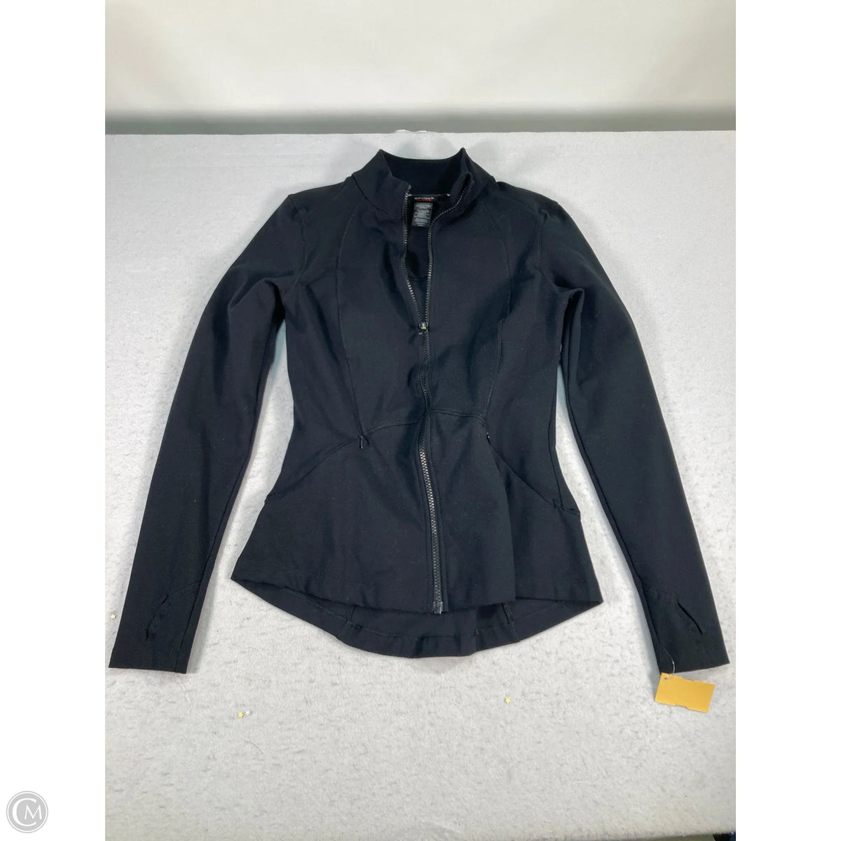 Athletic Jacket By Spyder In Black, Size: S