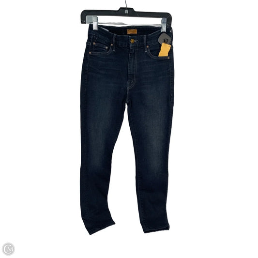 Jeans Designer By Mother In Navy, Size: 4