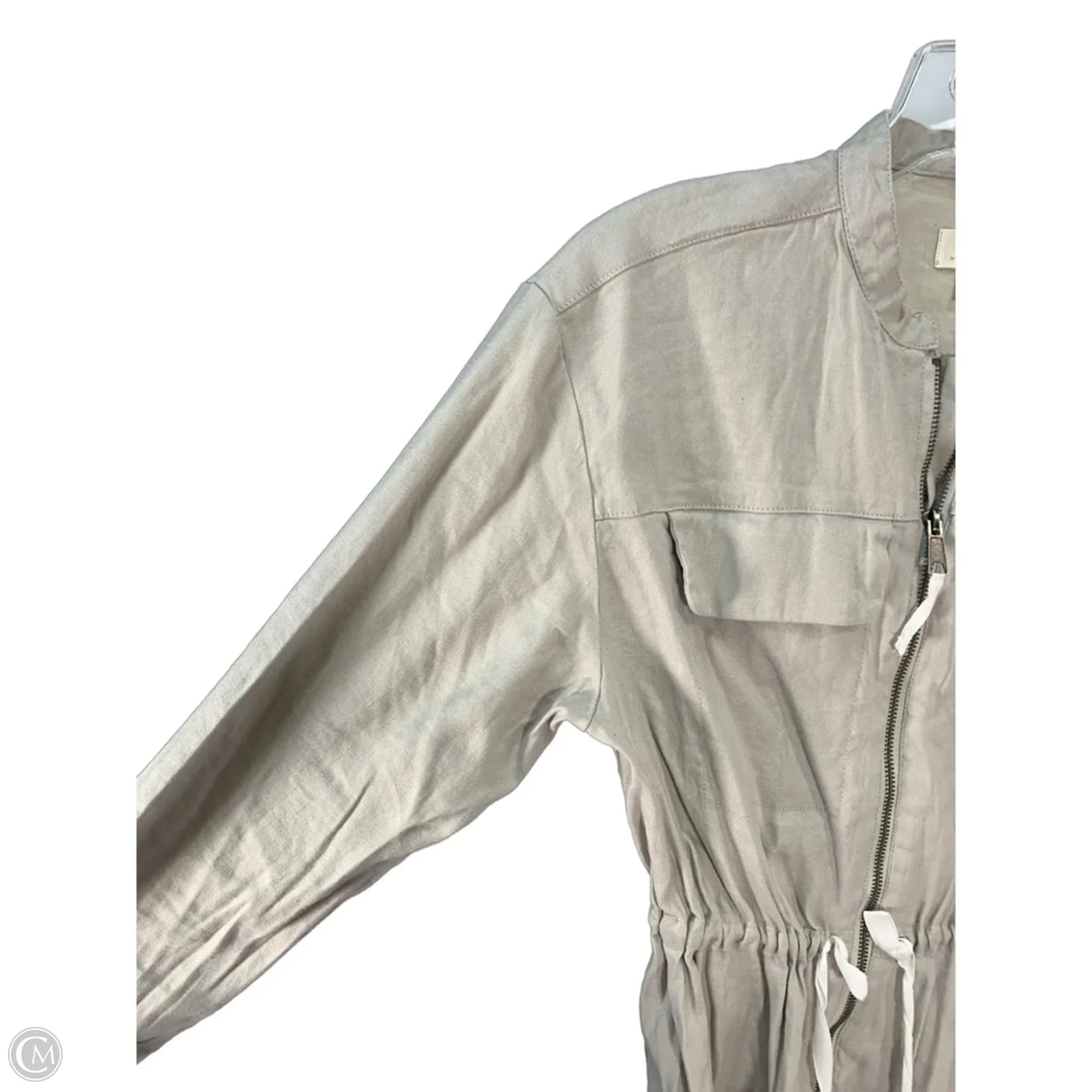 Jacket Utility By Maeve In Tan, Size: S