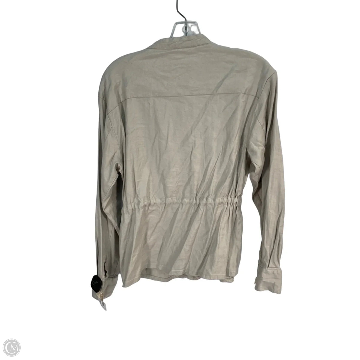 Jacket Utility By Maeve In Tan, Size: S