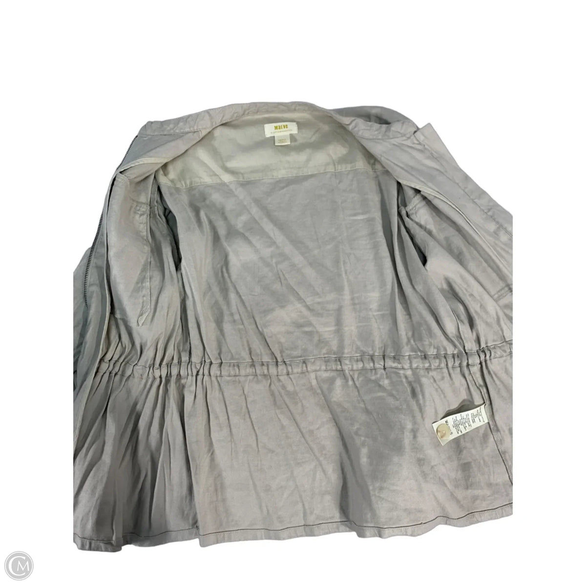 Jacket Utility By Maeve In Tan, Size: S