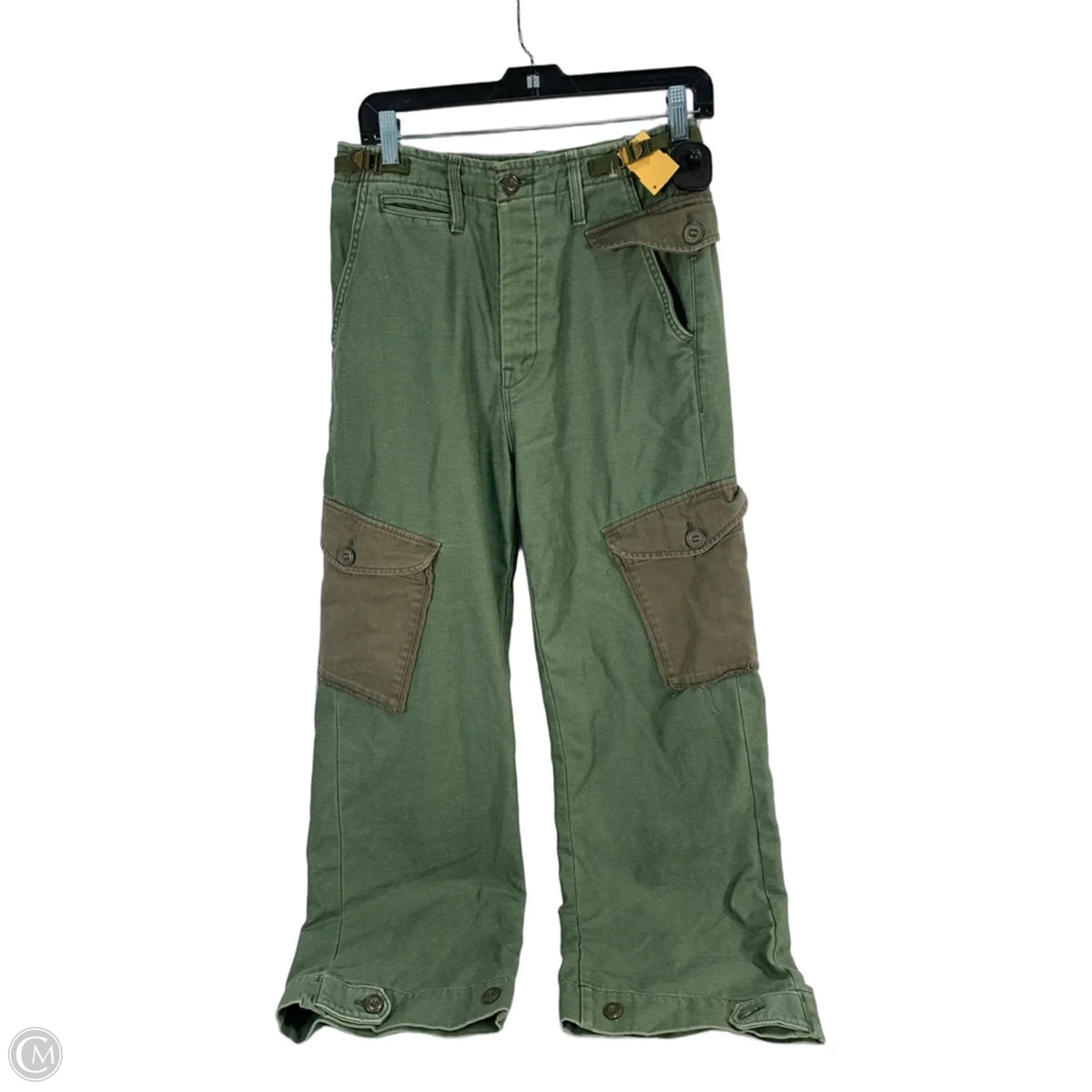 Pants Designer By Mother In Green, Size: 4