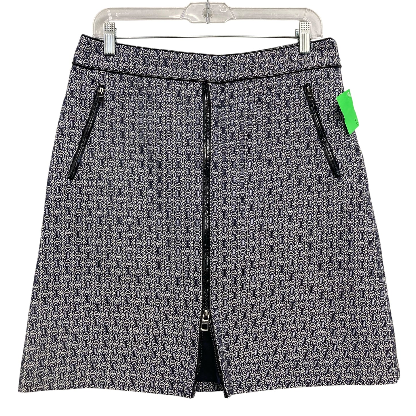 Skirt Designer By Tory Burch In Navy, Size:8