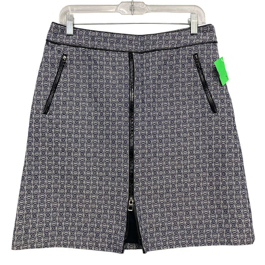 Skirt Designer By Tory Burch In Navy, Size:8