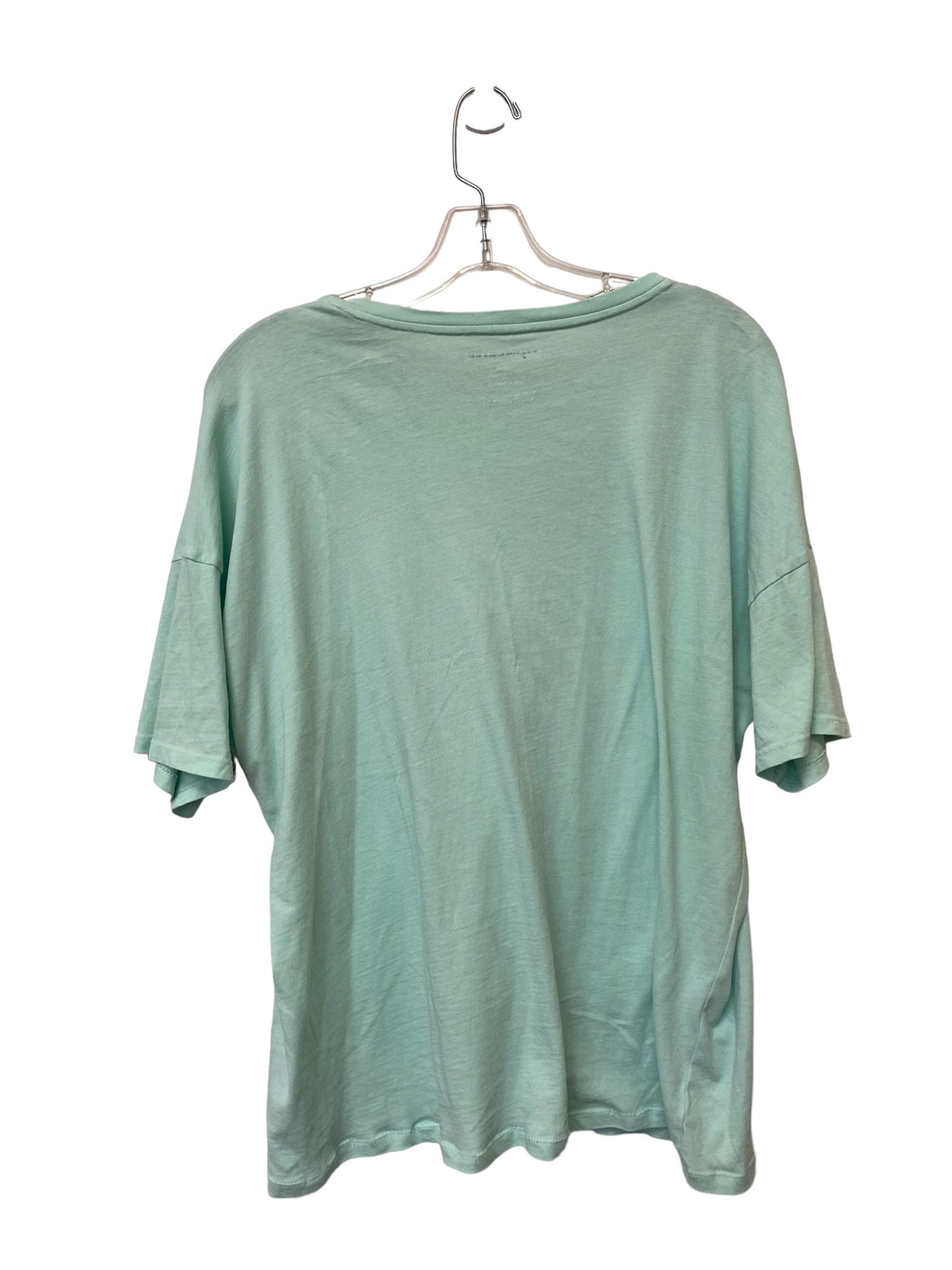 Green Top Short Sleeve American Eagle, Size L
