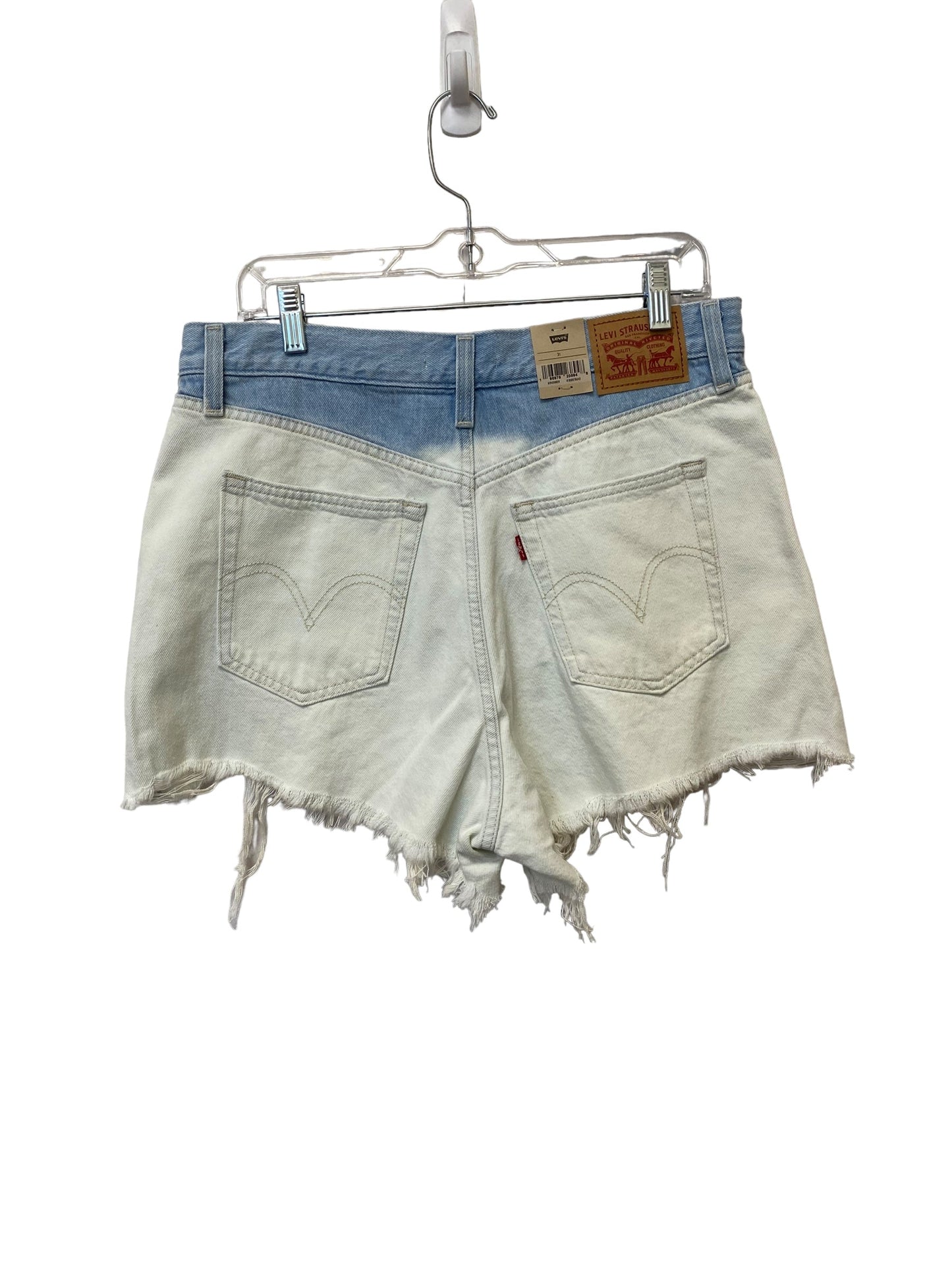 Blue Denim Shorts Levis, Size 31