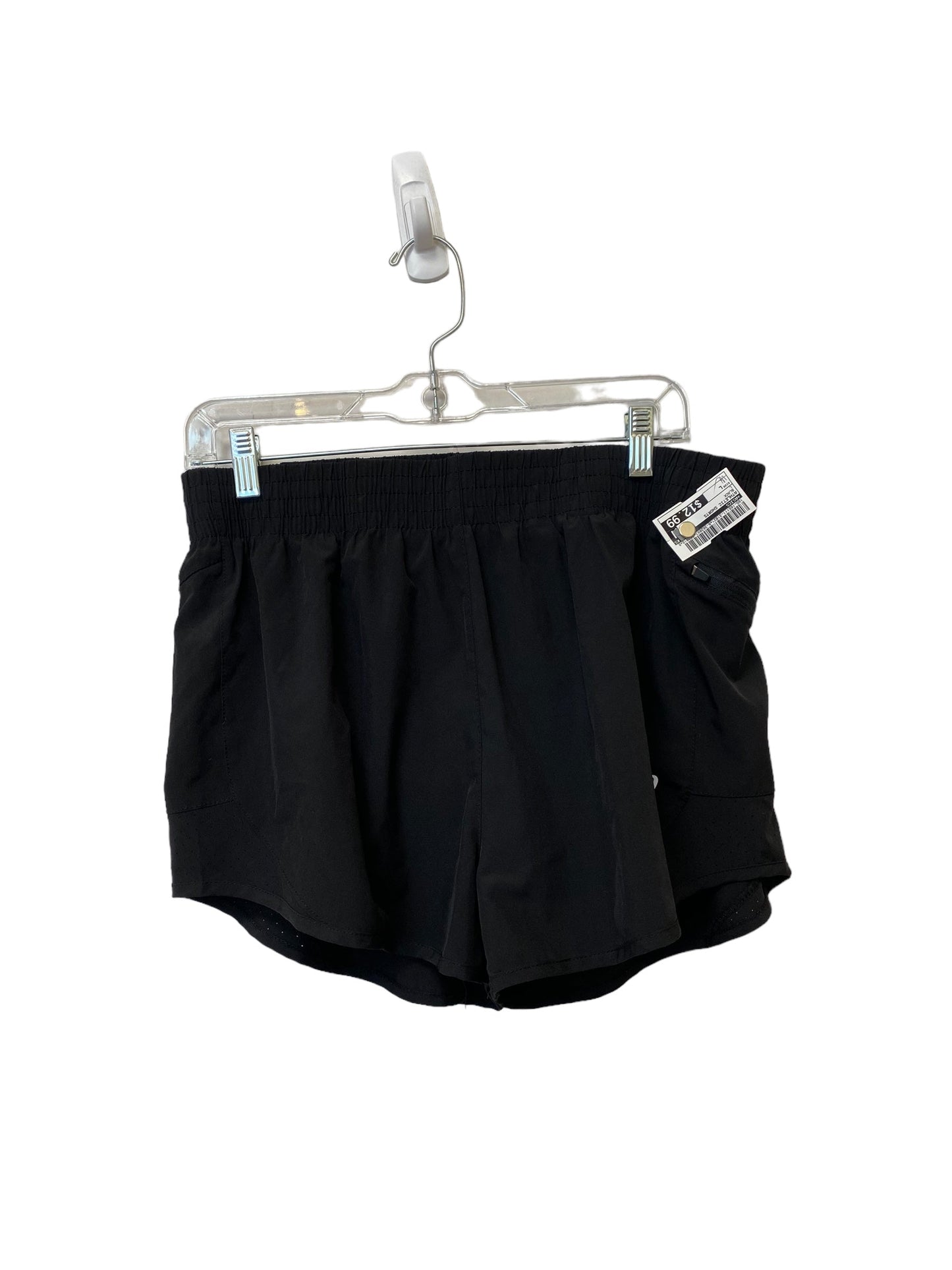 Athletic Shorts By Asics In Black, Size: L