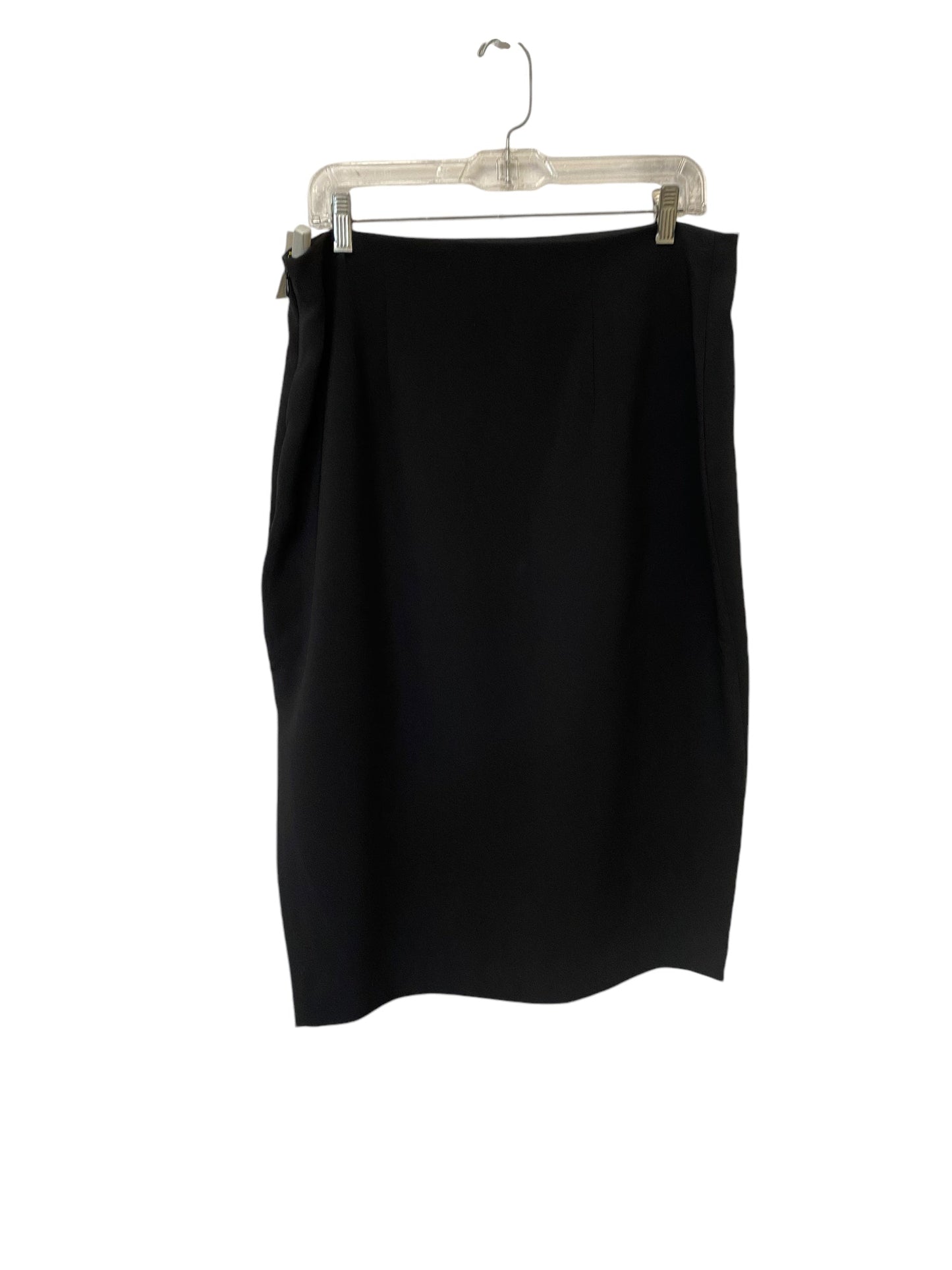 Skirt Midi By Express In Black, Size: 14