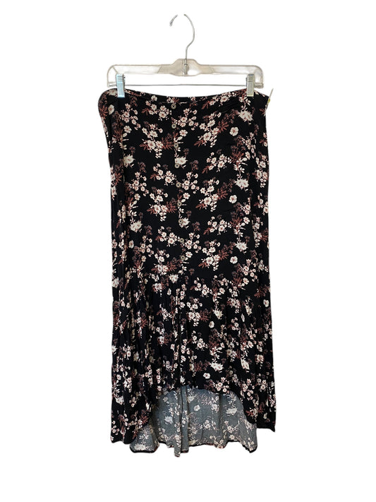 Skirt Maxi By Knox Rose In Floral Print, Size: L