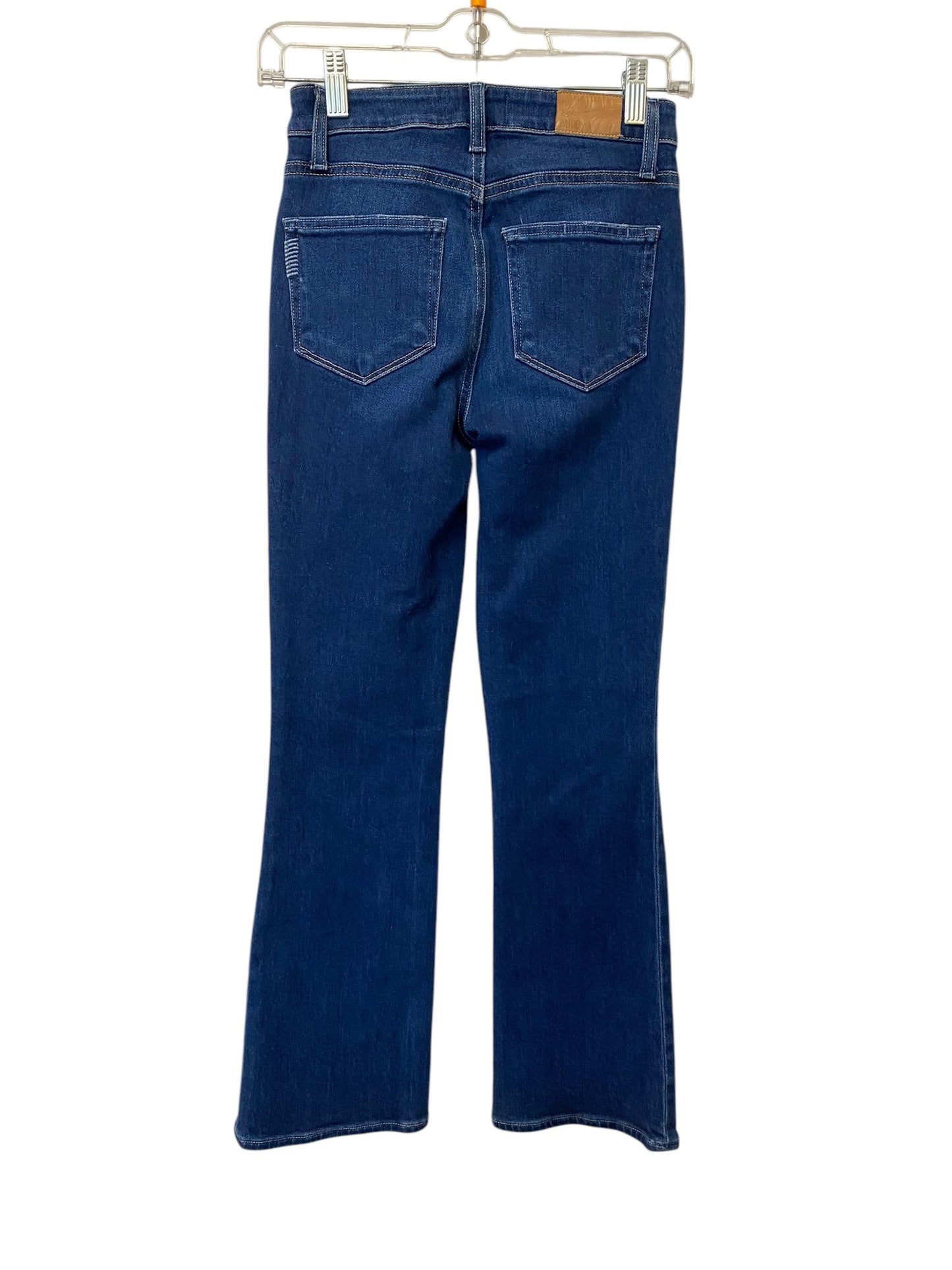 Jeans Flared By Paige In Blue Denim, Size: 0