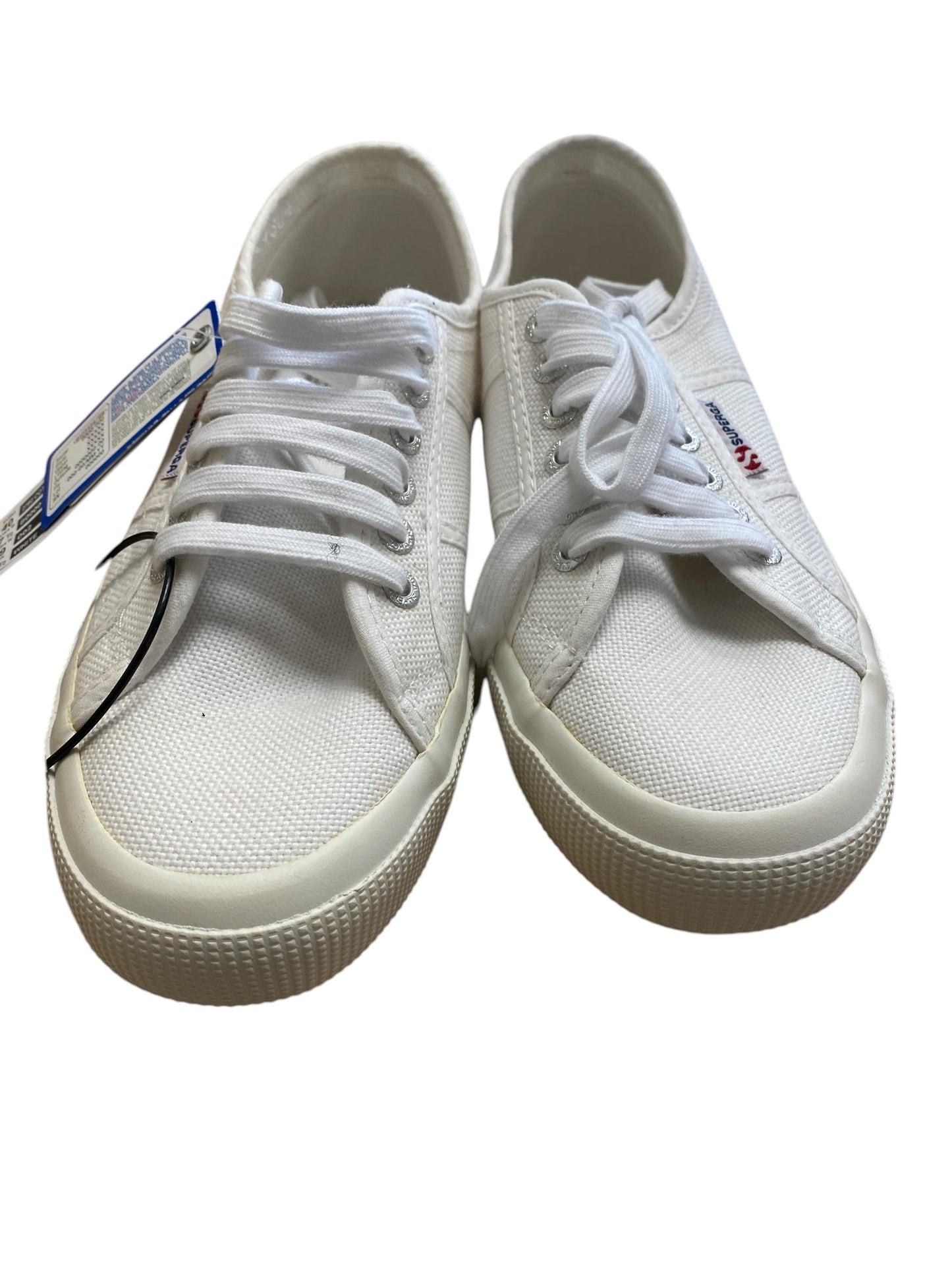 Shoes Sneakers By Superga In White, Size: 9