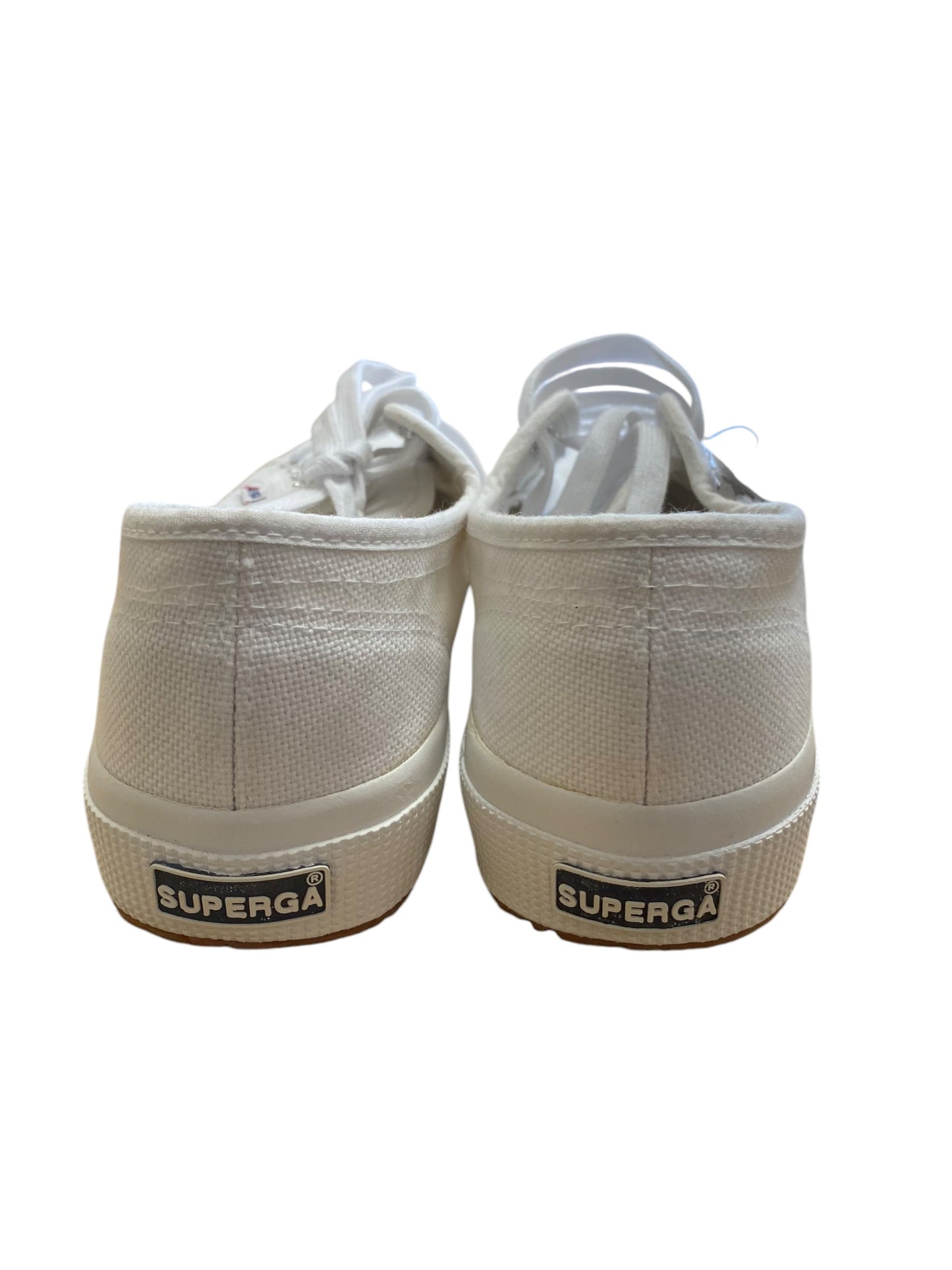 Shoes Sneakers By Superga In White, Size: 9