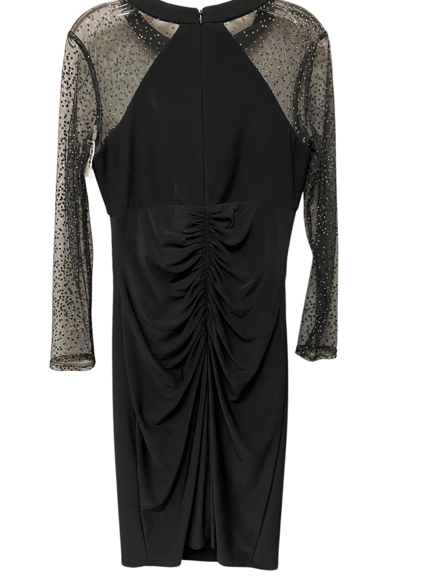 Dress Party Midi By Inc In Black, Size: 12