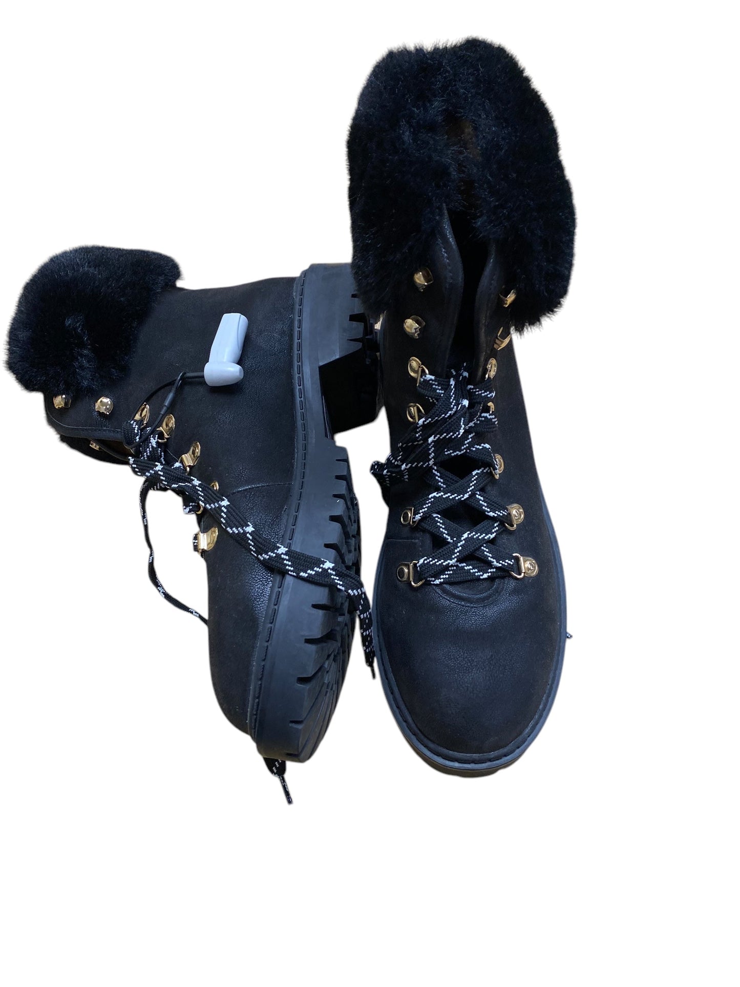 Boots Snow By Loft In Black, Size: 9.5