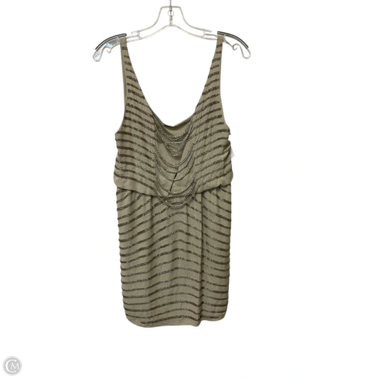Dress Designer By Alice + Olivia In Taupe, Size: S