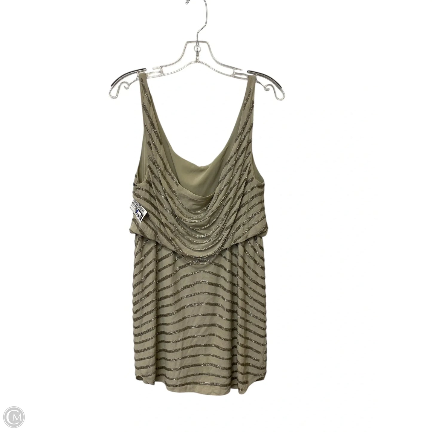 Dress Designer By Alice + Olivia In Taupe, Size: S