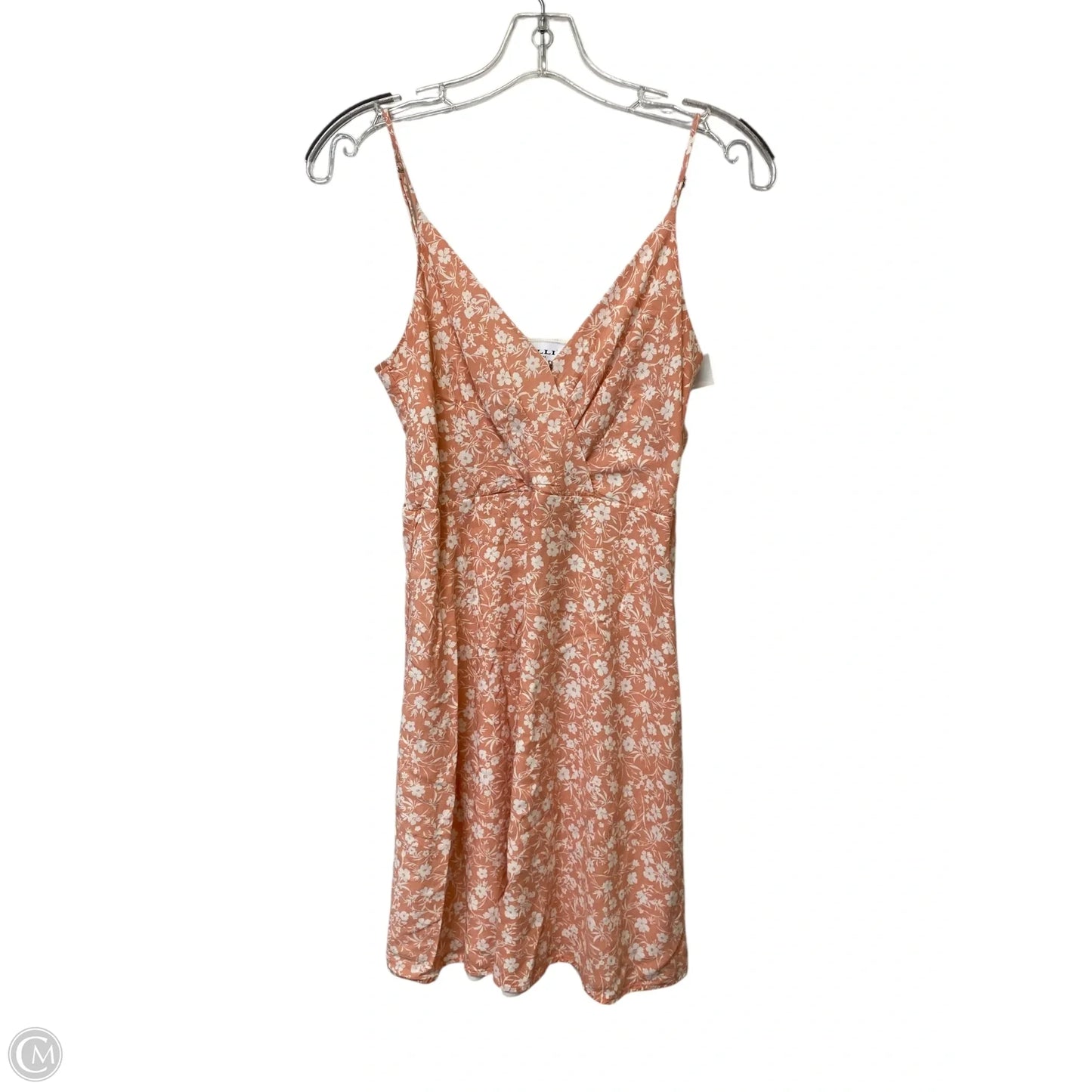 Dress Casual Short By Gilli In Peach, Size: S